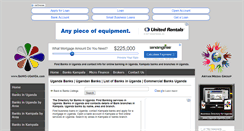 Desktop Screenshot of banks-uganda.com